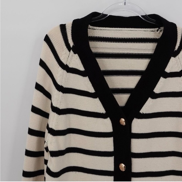 COMMENSE striped cardigan - Picture 2 of 5